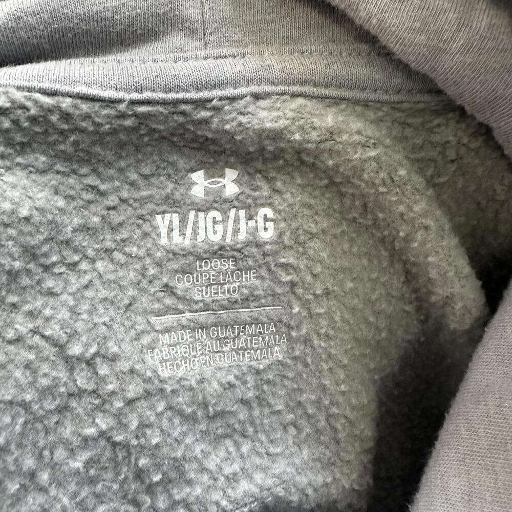 Under Armour Kid's Black and Grey Sweatshirt